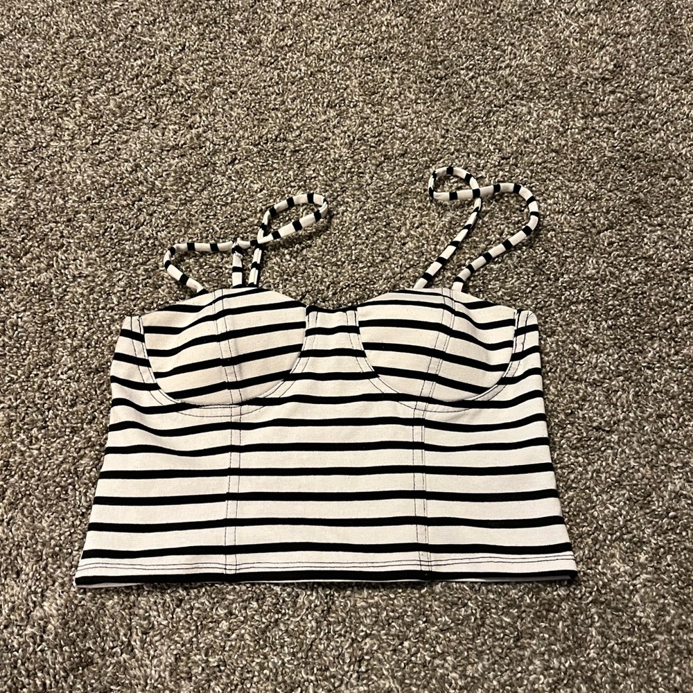 Striped tank top